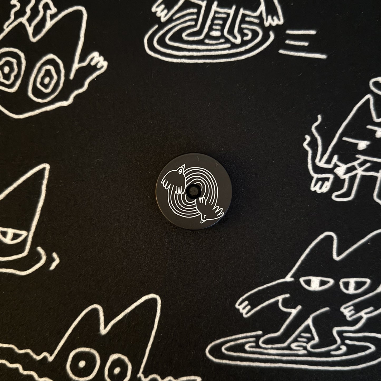 "Birds" 45 RPM Turntable Adapter