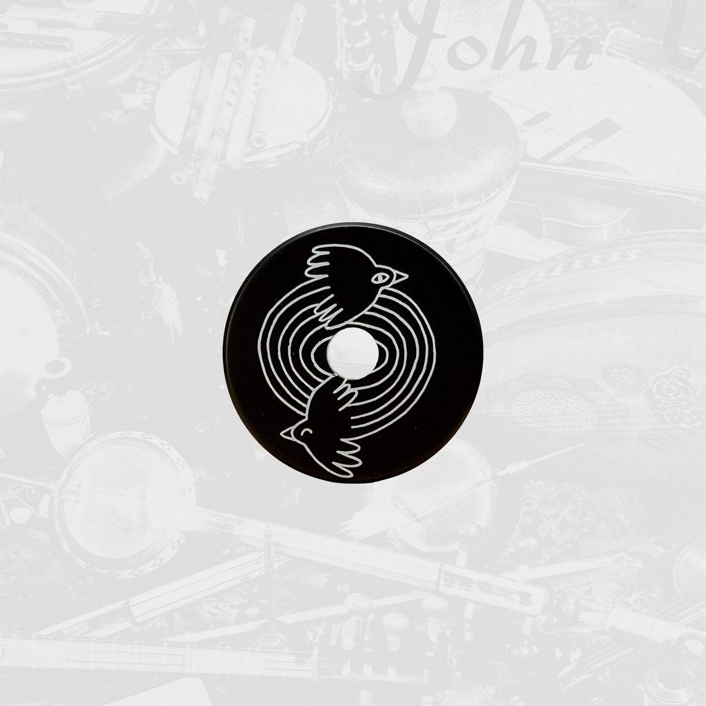 "Birds" 45 RPM Turntable Adapter